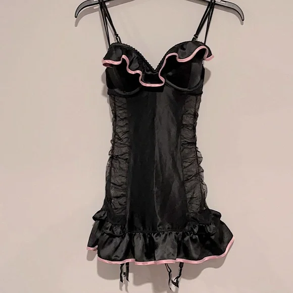 Victoria's Secret | Intimates & Sleepwear | New Without Tags Victorias  Secret Sexy Little Things Slip Wgarter Belt 34c